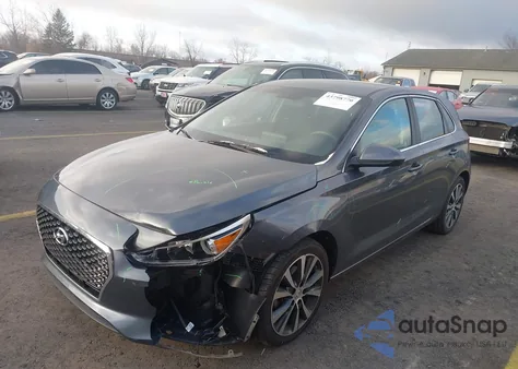 2018 Hyundai Elantra Gt from USA, damaged, VIN KMHH35LE2JU028449